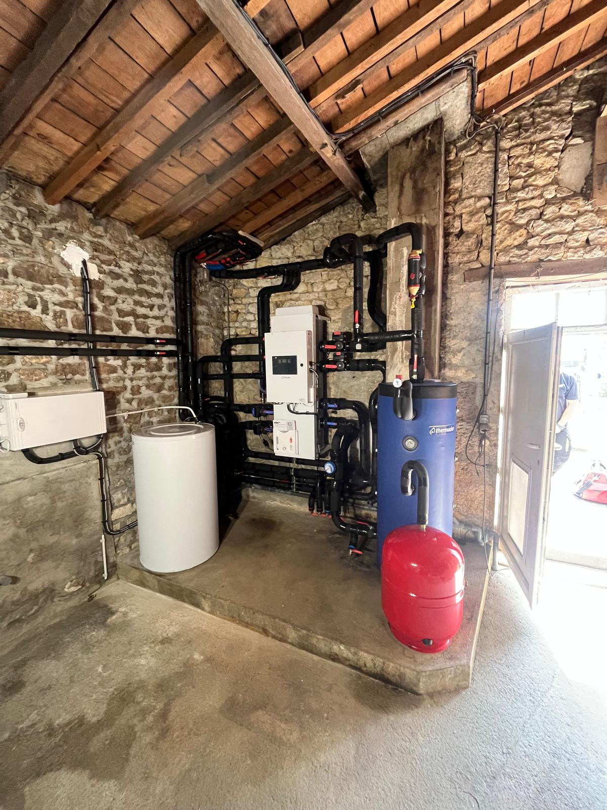 Installation pompe à chaleur